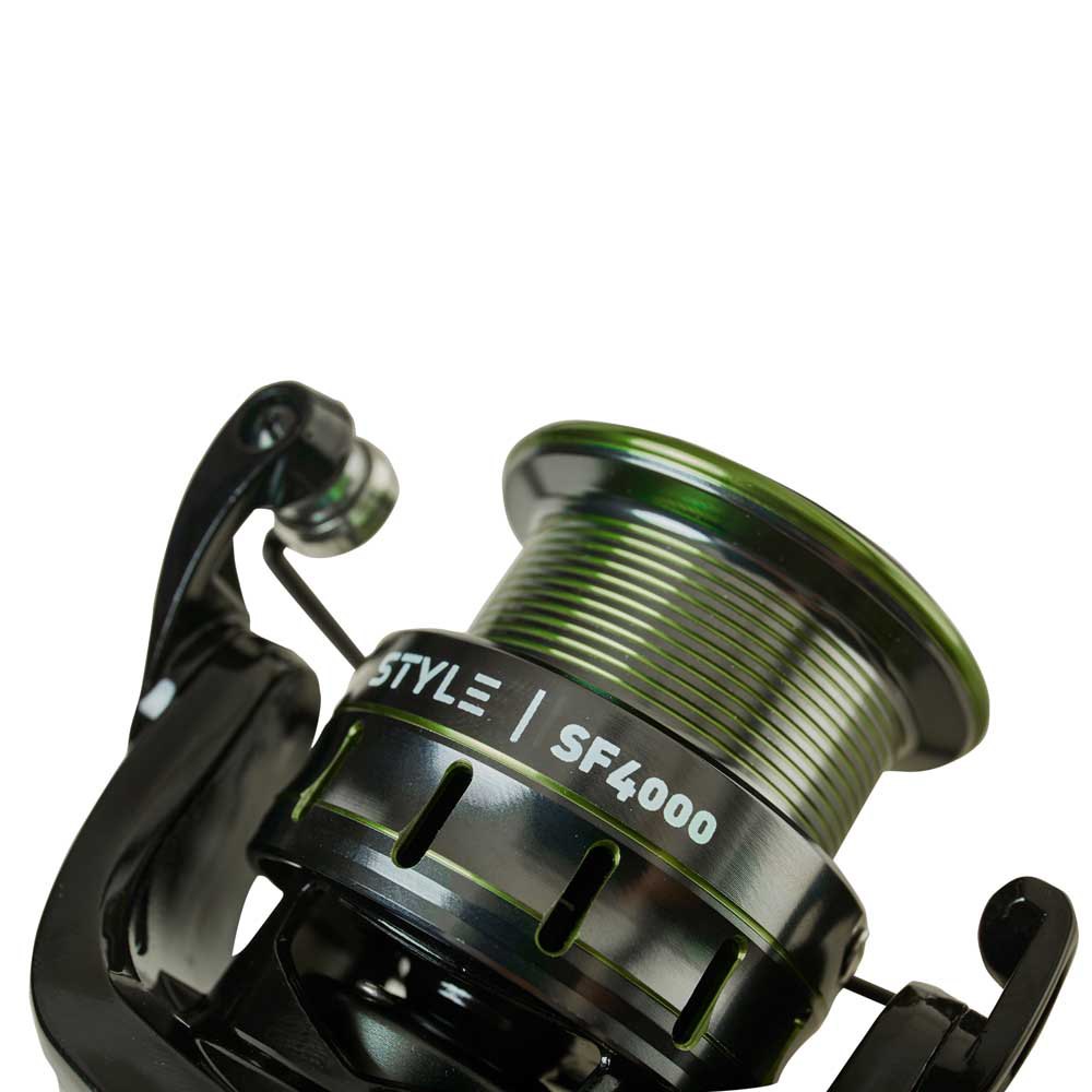 Купить Mext tackle M0200003 Style Feeder Катушка Для Рыбалки На Карпа  Black / Green 5000 7ft.ru в интернет магазине Семь Футов