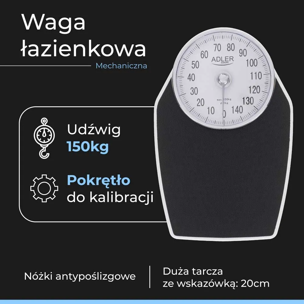 Купить Adler ad 8177 Весы  Black / White 30x30x6 7ft.ru в интернет магазине Семь Футов