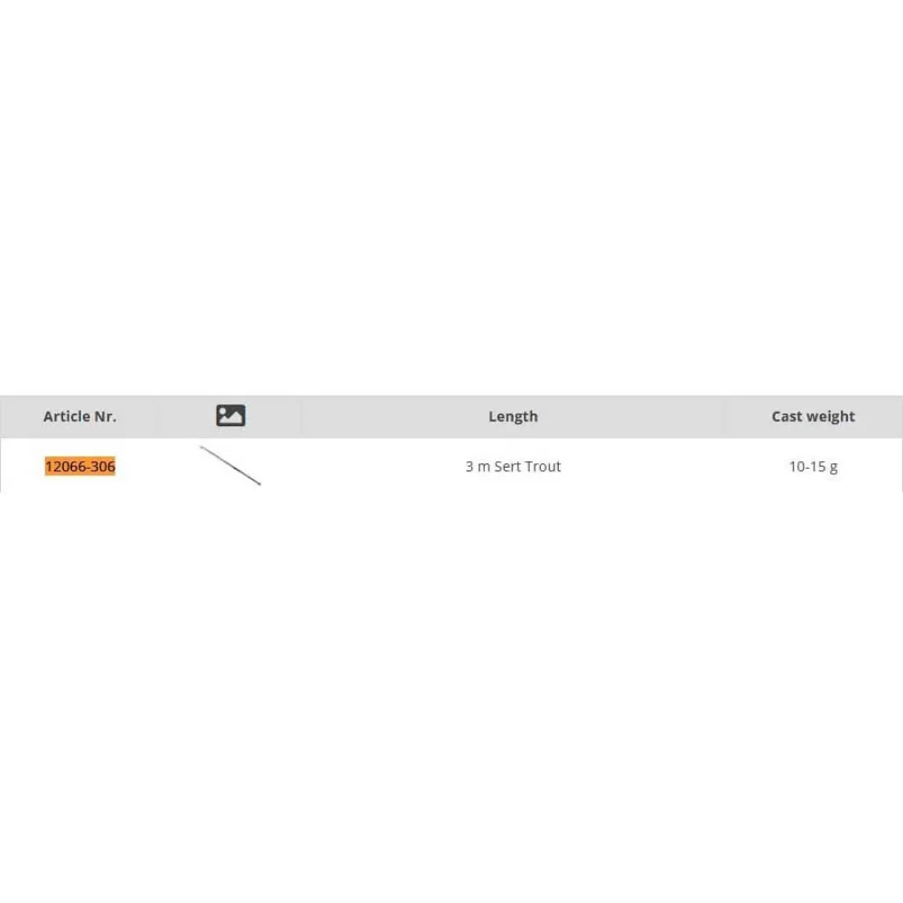 Купить Arno 12066-306 спиннинговое удилище Sert Trout Tele Серебристый Black 3.00 m 7ft.ru в интернет магазине Семь Футов