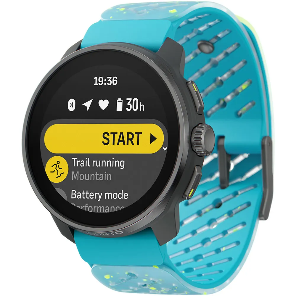 Купить Suunto SS051153000 Часы Race S Titanium Courtney Dauwalter Голубой Blue / Green 7ft.ru в интернет магазине Семь Футов