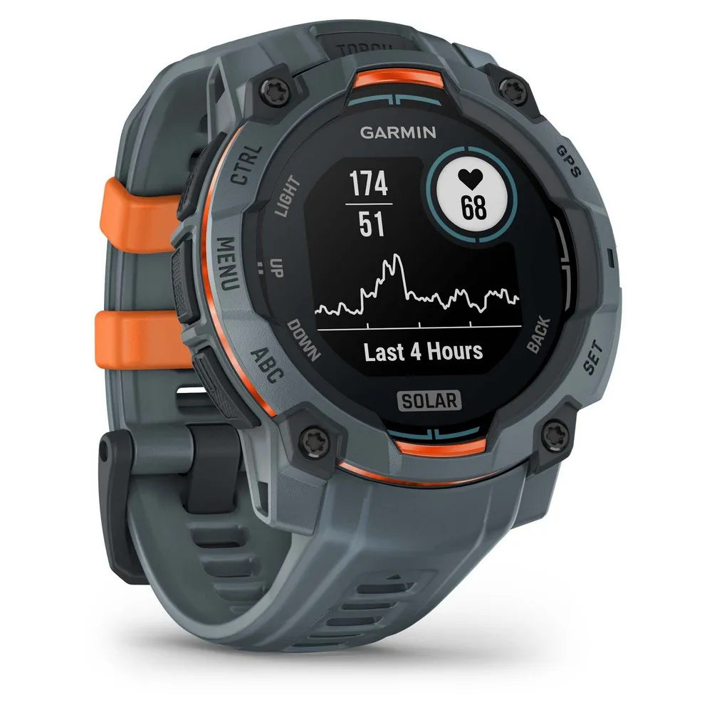 Купить Garmin 010-02934-01 Часы Instinct 3 45 mm Solar  Grey / Grey 7ft.ru в интернет магазине Семь Футов