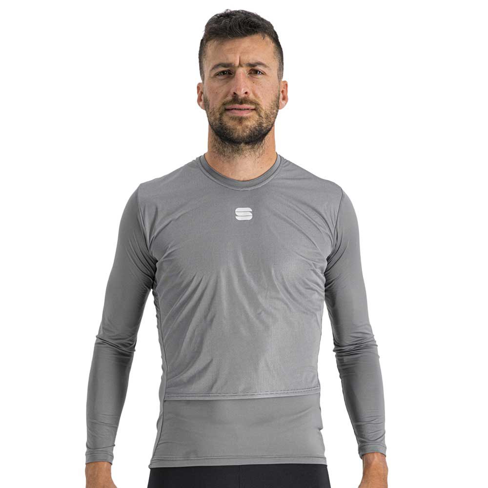 Купить Sportful 1122514-099-XS Базовый слой с длинным рукавом Fiandre Thermal Layer Серый Grey XS 7ft.ru в интернет магазине Семь Футов