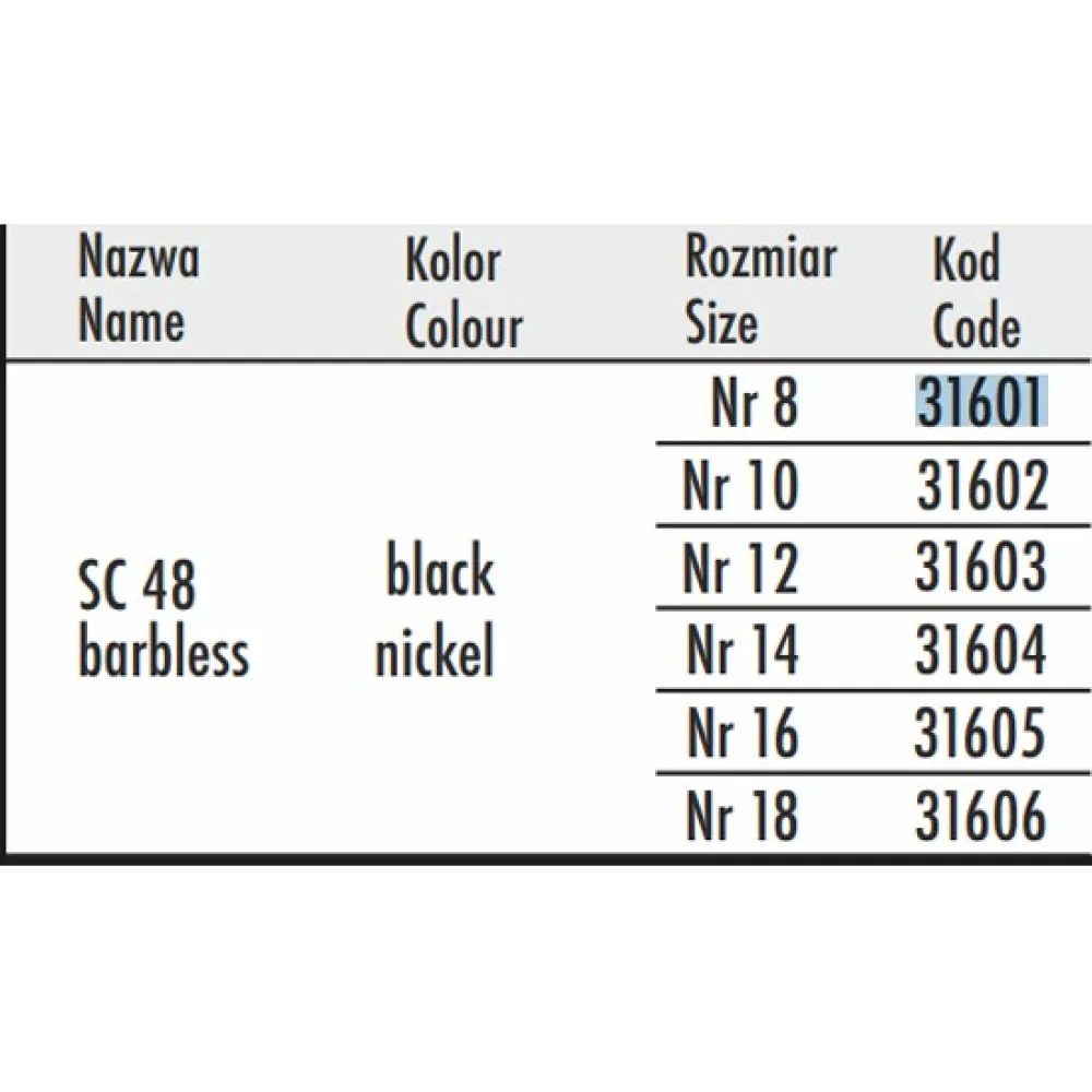 Купить Traper fly 31603 Безбородый мушиный крючок Scud 48 Black Nickel 14 7ft.ru в интернет магазине Семь Футов