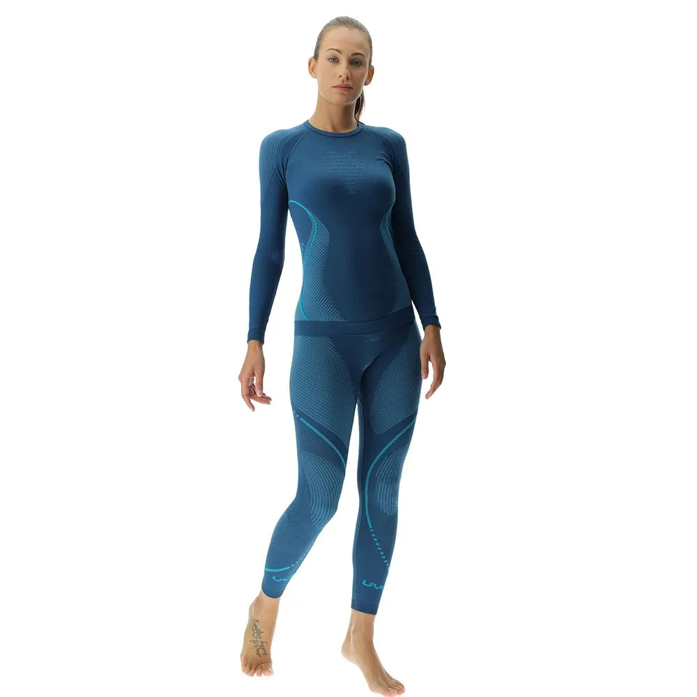 Купить UYN u100009-k950-s/m Базовый слой с длинным рукавом Evolutyon Blue Poseidon / Peacock533 / Peacock533 30x25x2 S / M 7ft.ru в интернет магазине Семь Футов