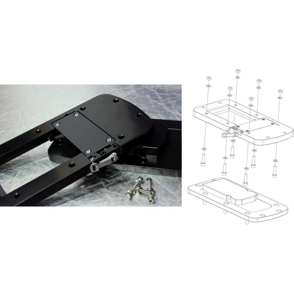 Купить Rhino 9940101 BMR Quick Release Bracket Черный  Black 7ft.ru в интернет магазине Семь Футов