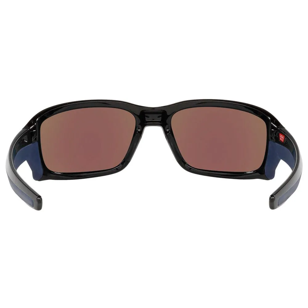 Купить Oakley OO9331-2758 поляризованные солнцезащитные очки Straightlink Prizm Черный Polished Black Prizm Sapphire/CAT3 7ft.ru в интернет магазине Семь Футов