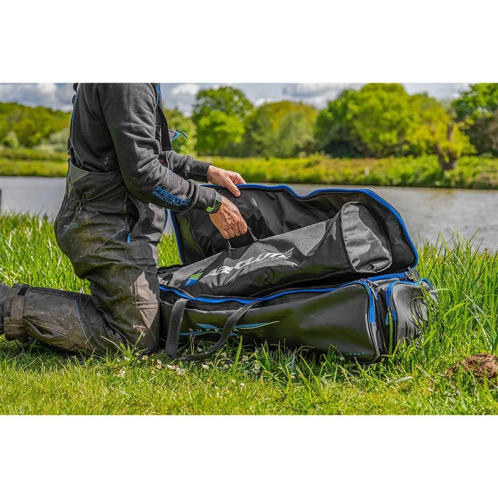 Купить Preston innovations P0130118 дорожная сумка Supera X Roller&Roost Black / Blue 7ft.ru в интернет магазине Семь Футов