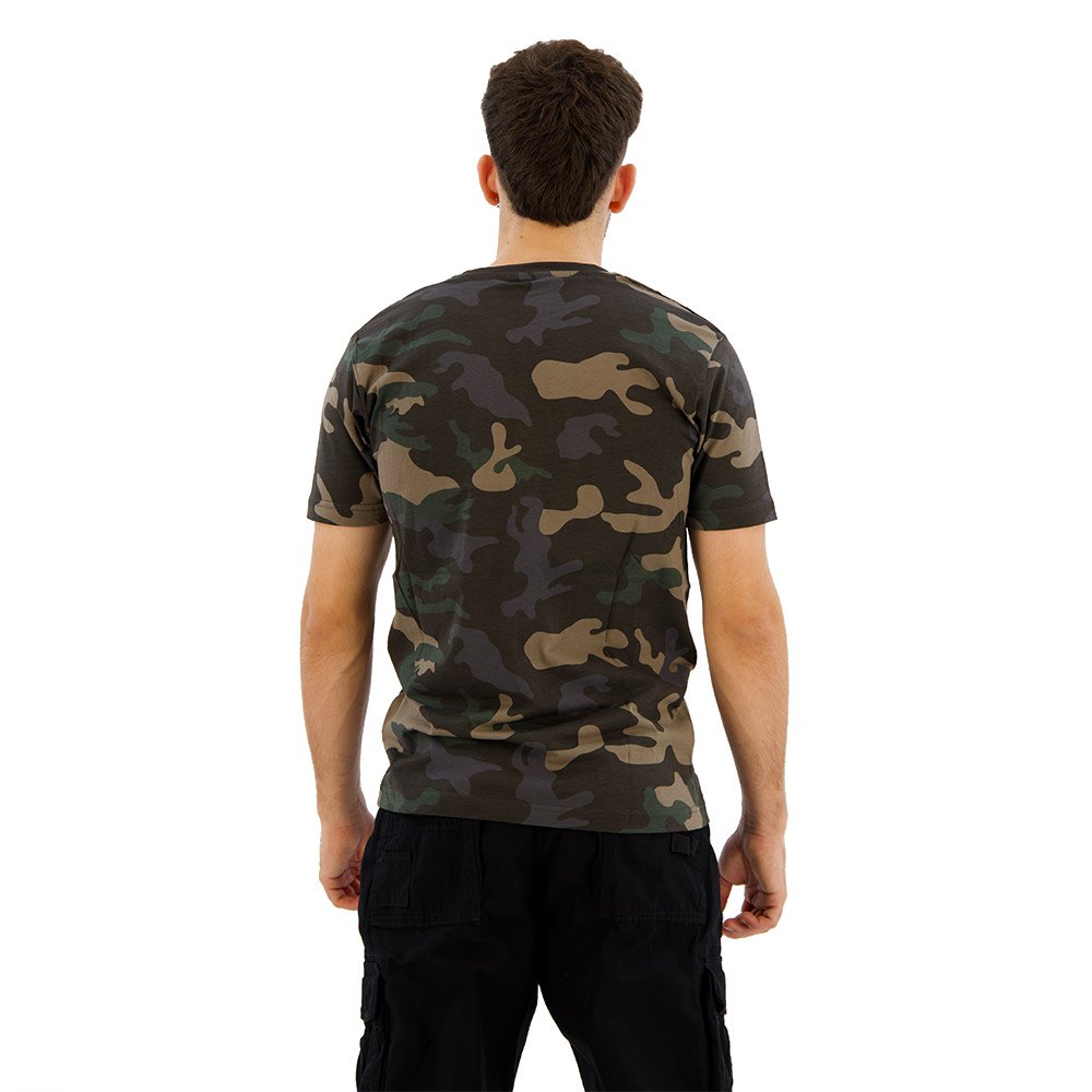 Купить Brandit 4200-4-M Футболка с коротким рукавом T-Shirt Зеленый Dark Camo M 7ft.ru в интернет магазине Семь Футов