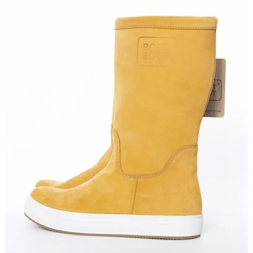 Купить Boat boot 100110123-2000-40 Сапоги None Lace Leather Yellow 40x35x15 EU 40 7ft.ru в интернет магазине Семь Футов