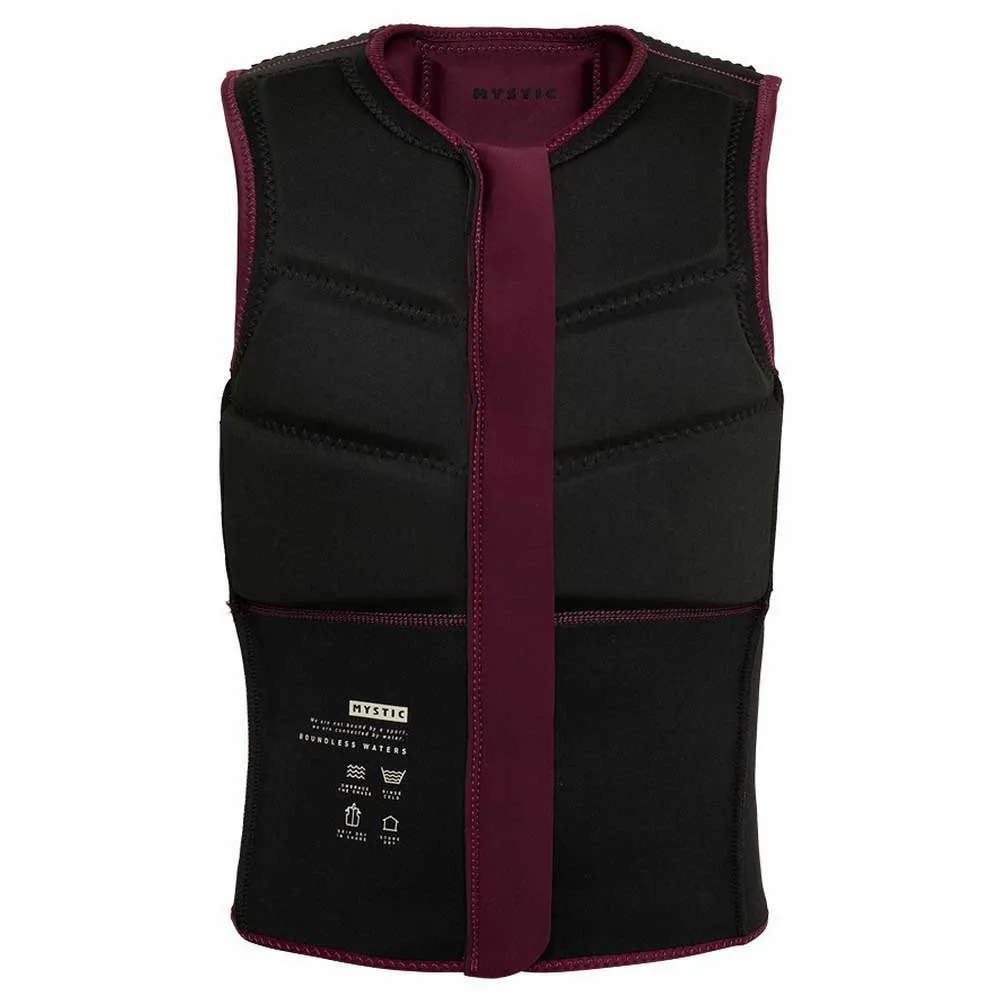 Купить Mystic 35005.230231-322-xxl Защитный жилет Star fzip Oxblood Red 30x21x6 2XL 7ft.ru в интернет магазине Семь Футов