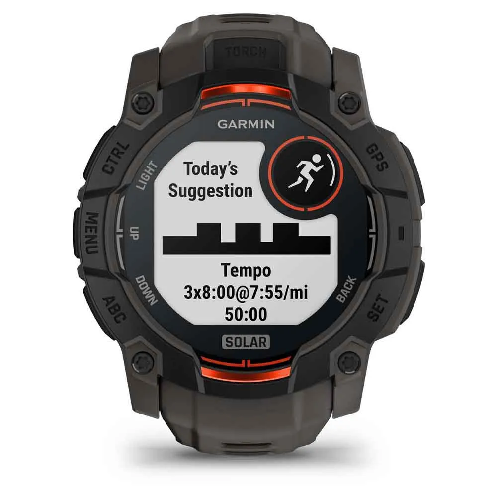 Купить Garmin 010-02935-00 Часы Instinct 3 50 mm Solar Черный  Black / Carbon 7ft.ru в интернет магазине Семь Футов