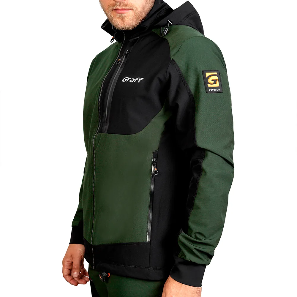Купить Graff 561-s-2xl Куртка софтшелл 561-S Green 100x65x5 7ft.ru в интернет магазине Семь Футов