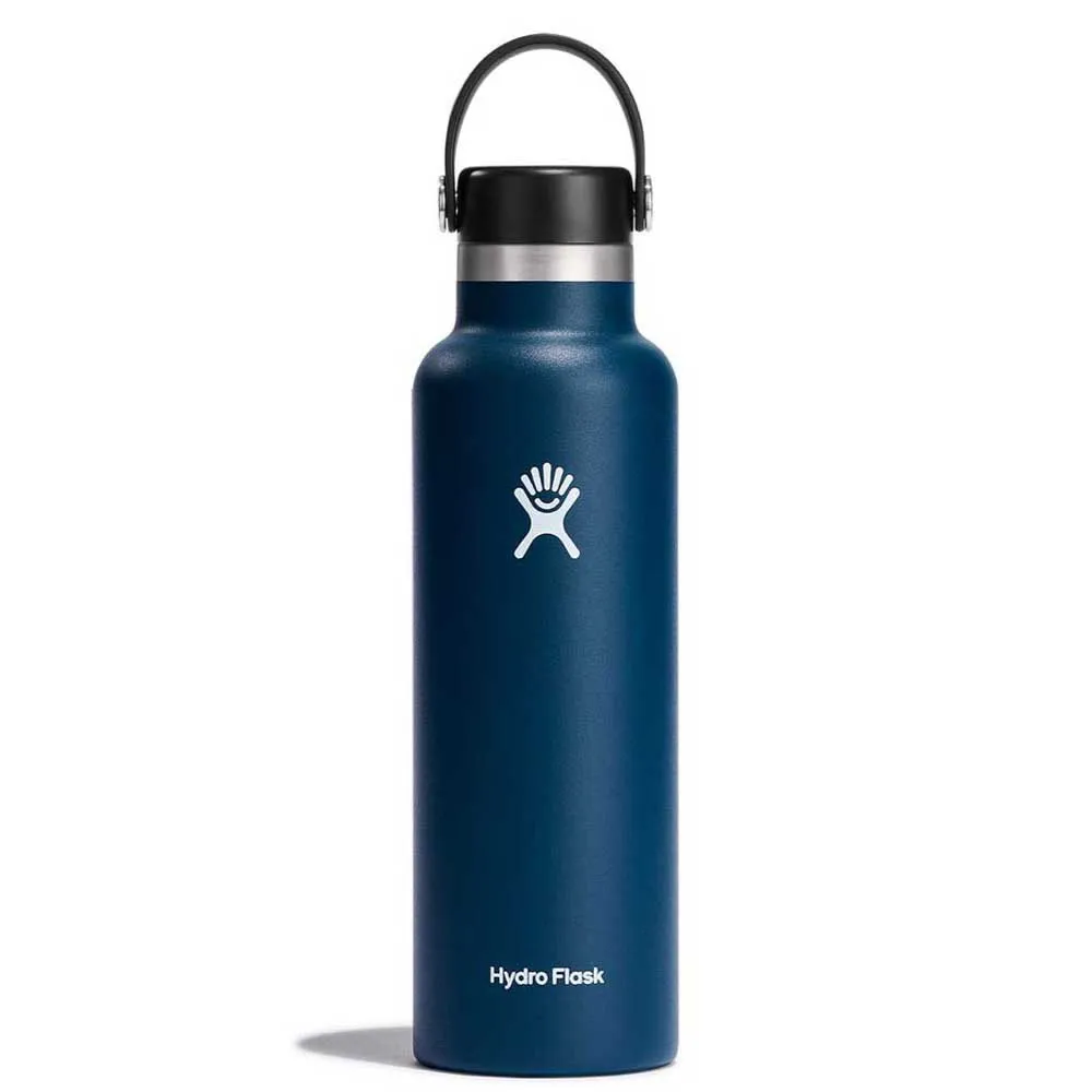 Купить Hydro flask S21SX464 622ml Стандарт гибкий Крышка Термо Голубой Indigo 7ft.ru в интернет магазине Семь Футов