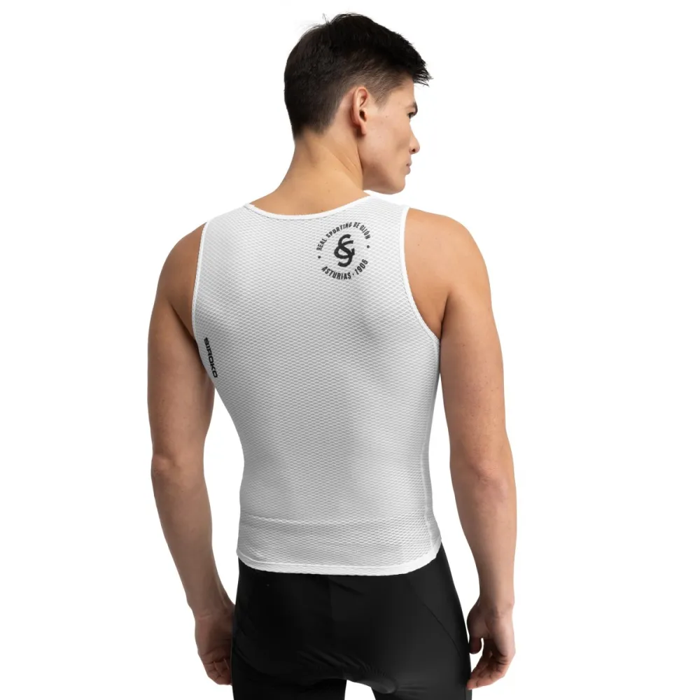 Купить Siroko SRKCLLRSGC1SCBLMAREONA-S-M базовый слой без рукавов SC BL Mareona Белая White / Black S-M 7ft.ru в интернет магазине Семь Футов