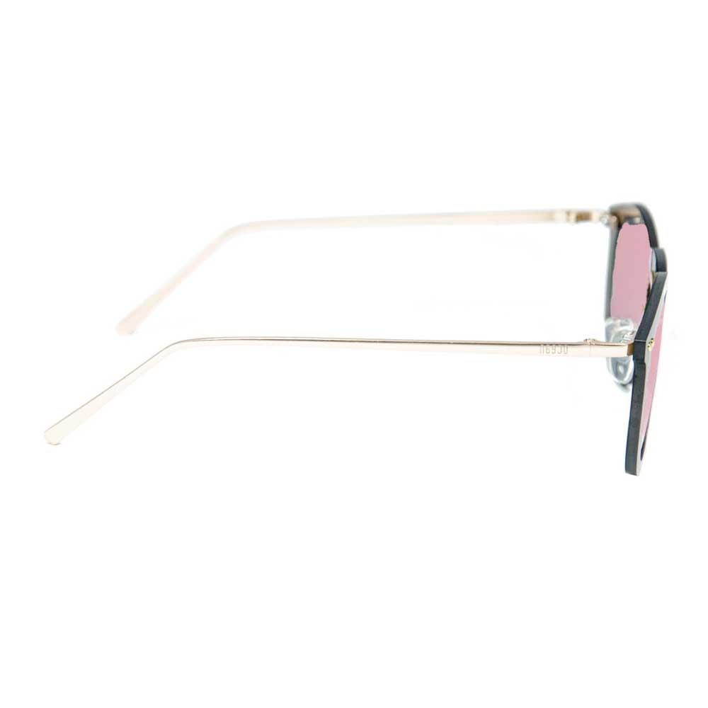 Купить Ocean sunglasses 20.26 поляризованные солнцезащитные очки Berlin Pink Transparent Brown / Metal Gold Temple/CAT2 7ft.ru в интернет магазине Семь Футов