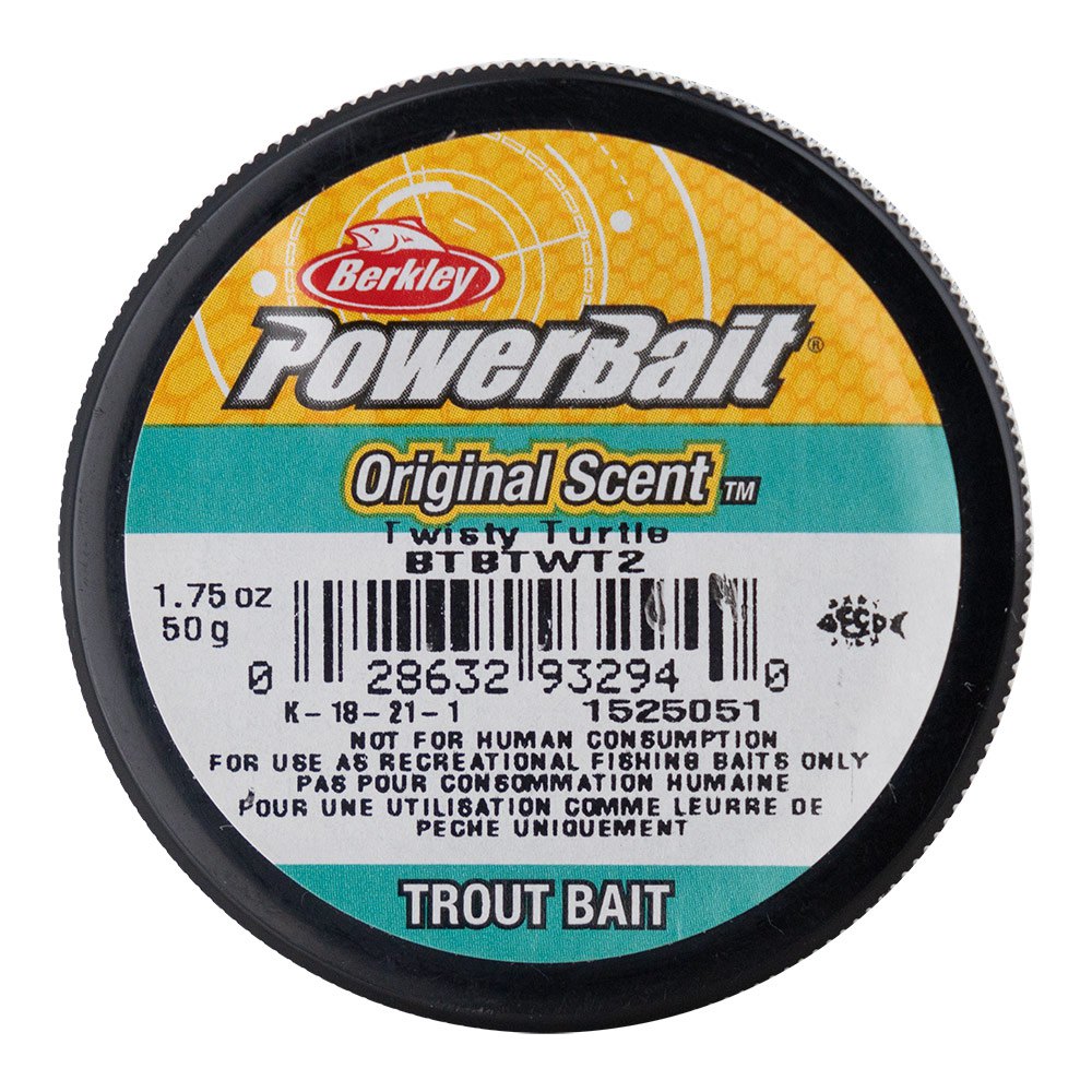 Купить Berkley 1525051 Извилистая черепаха Trout Bait Swirl Range Power Bait 50g Черный 7ft.ru в интернет магазине Семь Футов