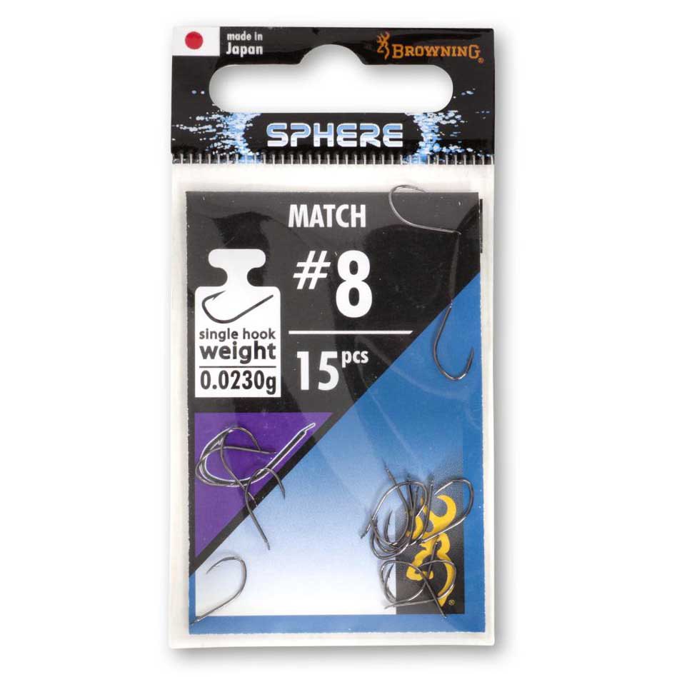 Купить Browning 4783018 Sphere Match Крюк Серебристый  Black Nickel 18  7ft.ru в интернет магазине Семь Футов