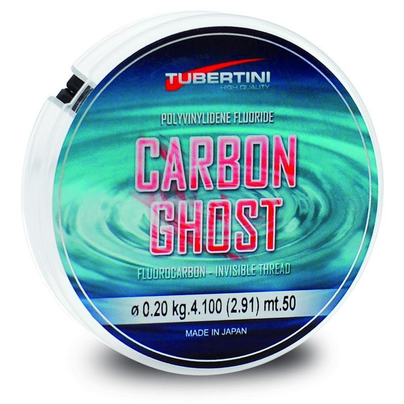 Купить Tubertini 2B406 Carbon Ghost 50 M линия Бесцветный Clear 0.350 mm  7ft.ru в интернет магазине Семь Футов