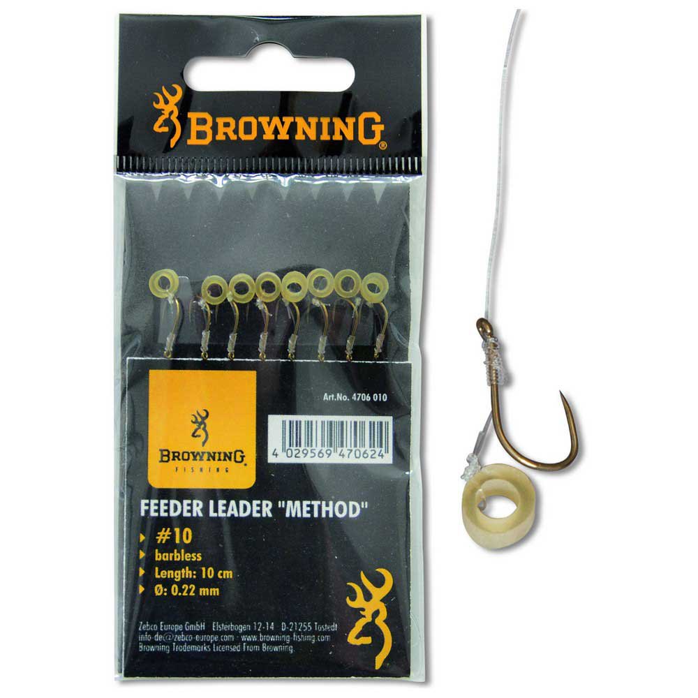 Купить Browning 4706016 Feeder Method Pellet 0.180 Mm Лидер Серебристый Bronze 16  7ft.ru в интернет магазине Семь Футов