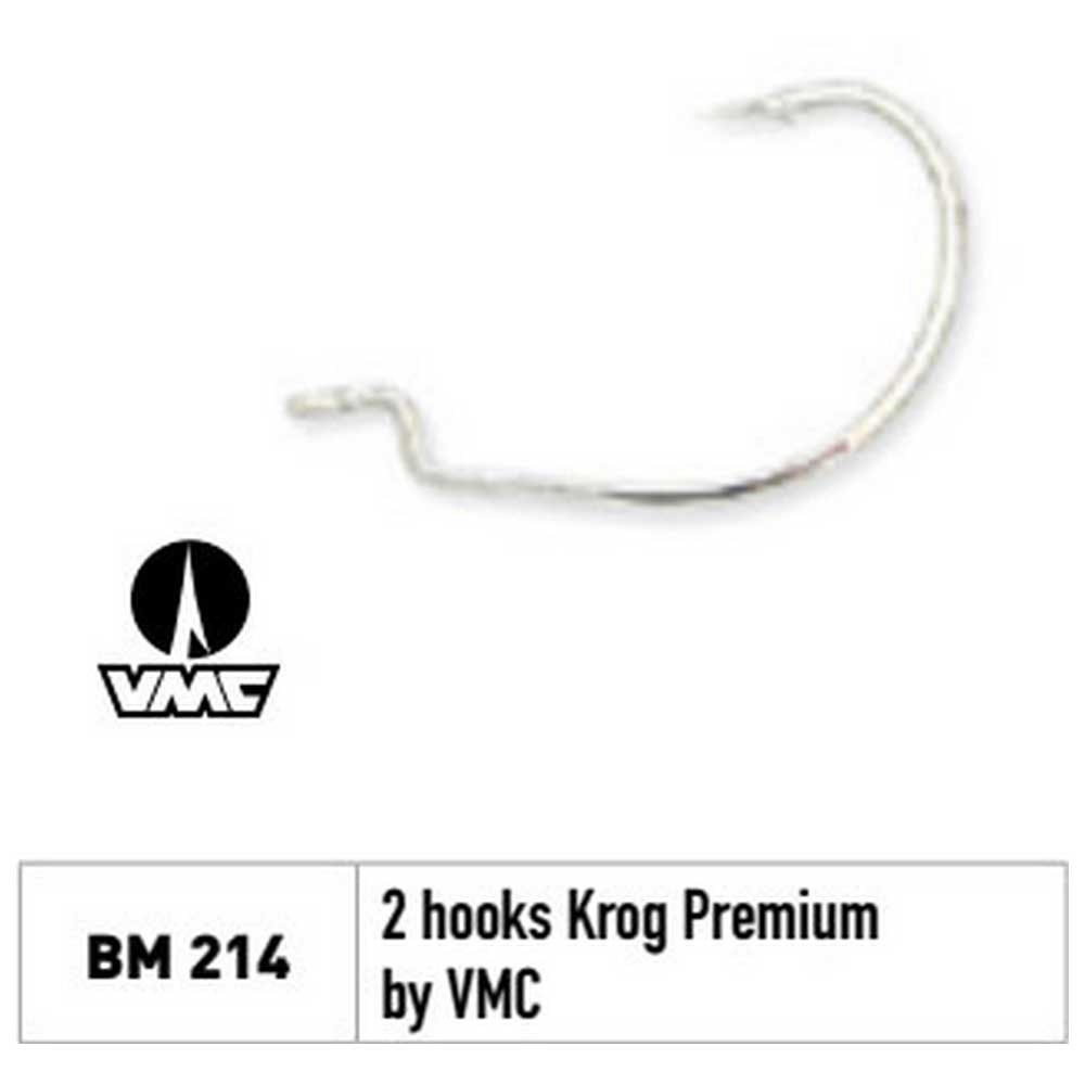 Купить Fiiish BM214 Black Minnow Krog Premium VMC Техасский Крюк 2 единицы измерения Серебристый Silver 6  7ft.ru в интернет магазине Семь Футов