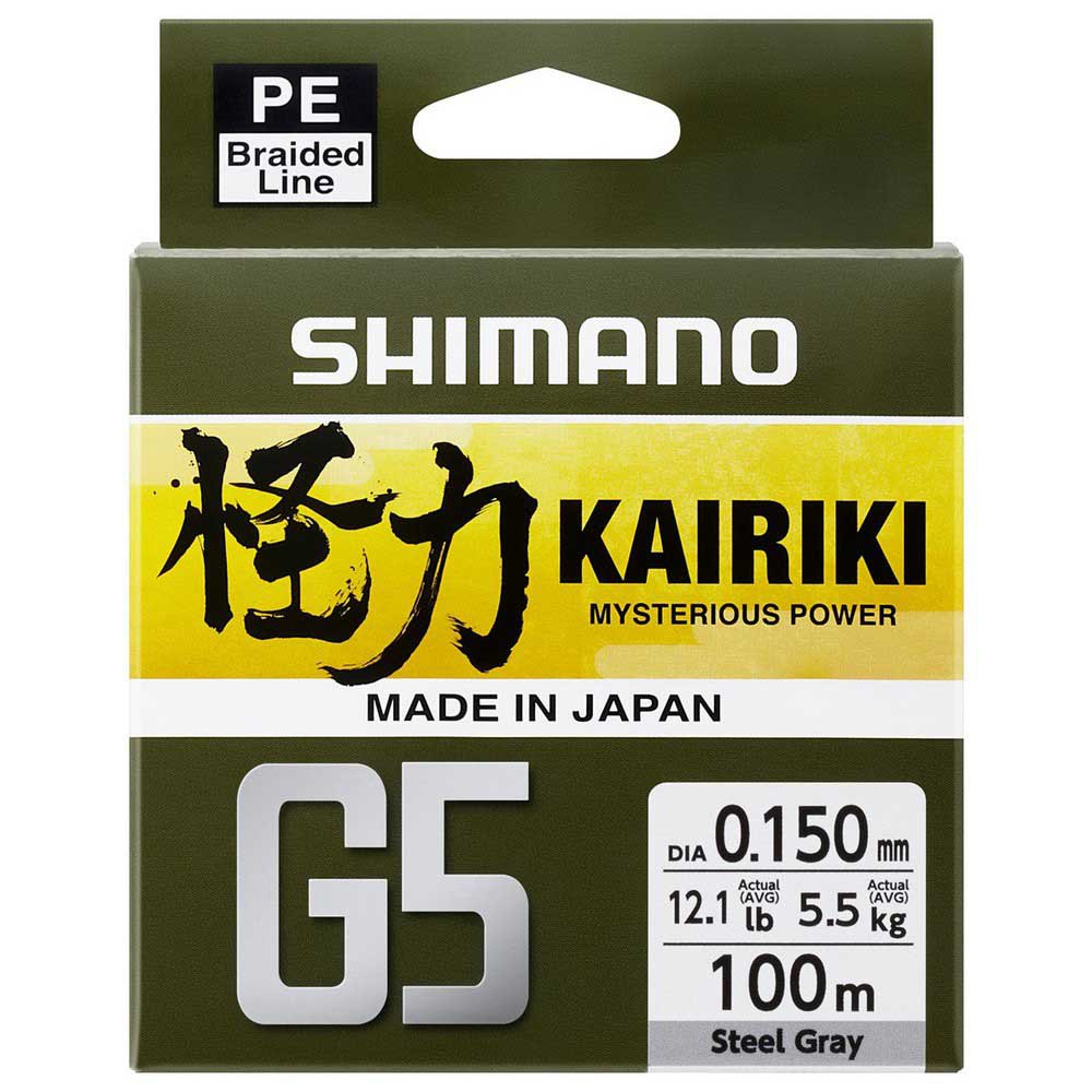 Купить Shimano fishing LDM41UE130100S Kairiki G5 100 M Линия Серый  Steel Grey 0.130 mm  7ft.ru в интернет магазине Семь Футов