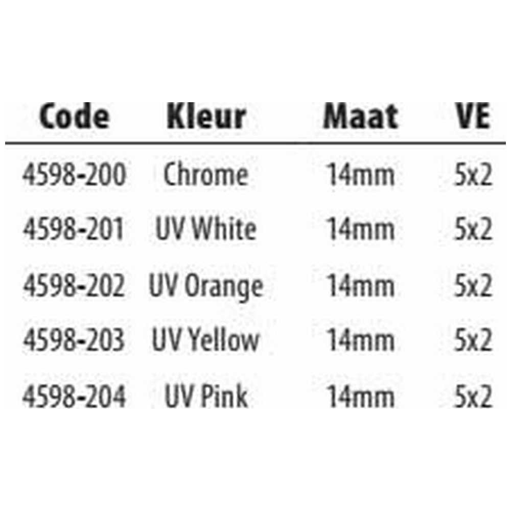 Купить SPRO 004598-00202-00000-00 Mini Chatter Лезвия Золотистый  UV Orange 7ft.ru в интернет магазине Семь Футов