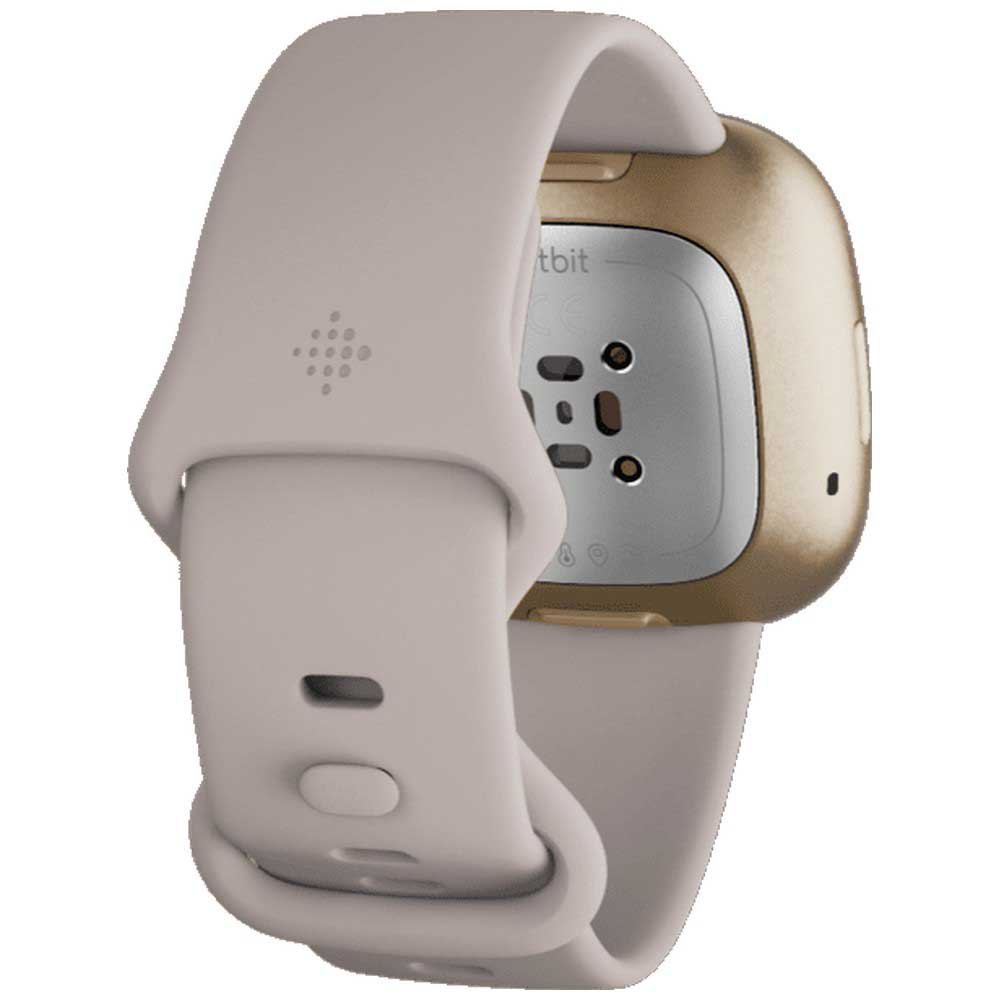 Купить Fitbit FB512GLWT Sense Часы Белая  White / Gold 7ft.ru в интернет магазине Семь Футов