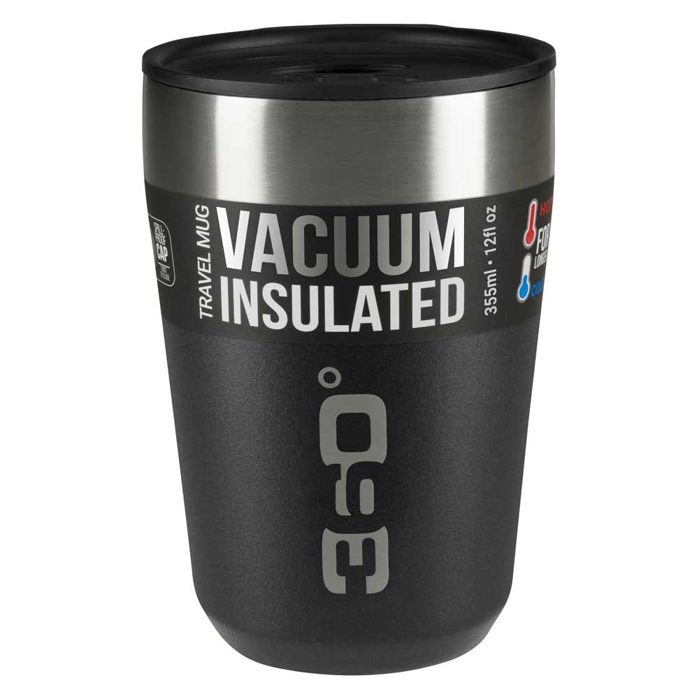 Купить 360 degrees 360BOTTVLREGBK Insulated Кружка из нержавеющей стали, обычная Черный Black 7ft.ru в интернет магазине Семь Футов