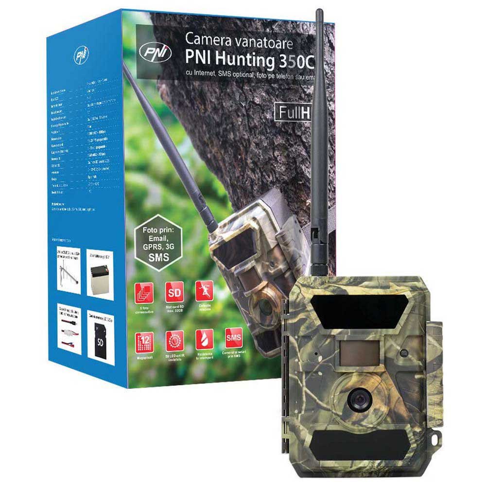 Купить PNI PNI-HUNT350C Hunting 350C Камера 1080p 3G с участием Ночь Зрение Зеленый Camo 7ft.ru в интернет магазине Семь Футов