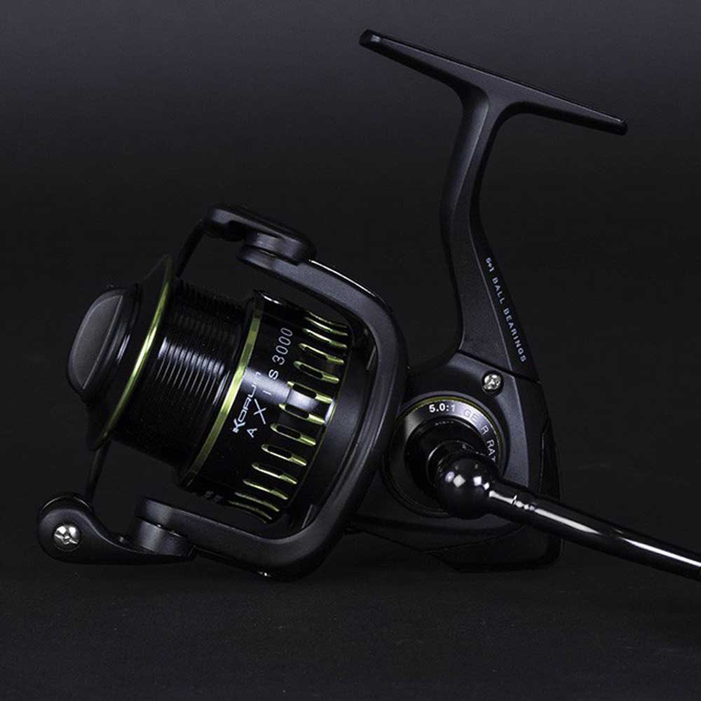Купить Korum K0340003 Axis Катушка Для Рыбалки На Карпа Черный Black / Green 3000  7ft.ru в интернет магазине Семь Футов