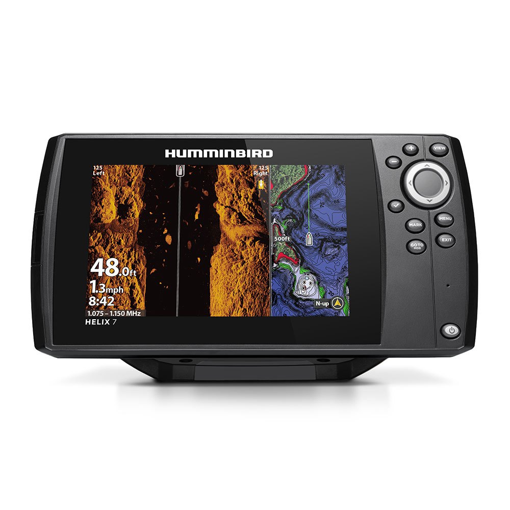 Купить Humminbird 411080-1M Helix 7 MSI GPS G3N С преобразователем Серый Grey 7ft.ru в интернет магазине Семь Футов