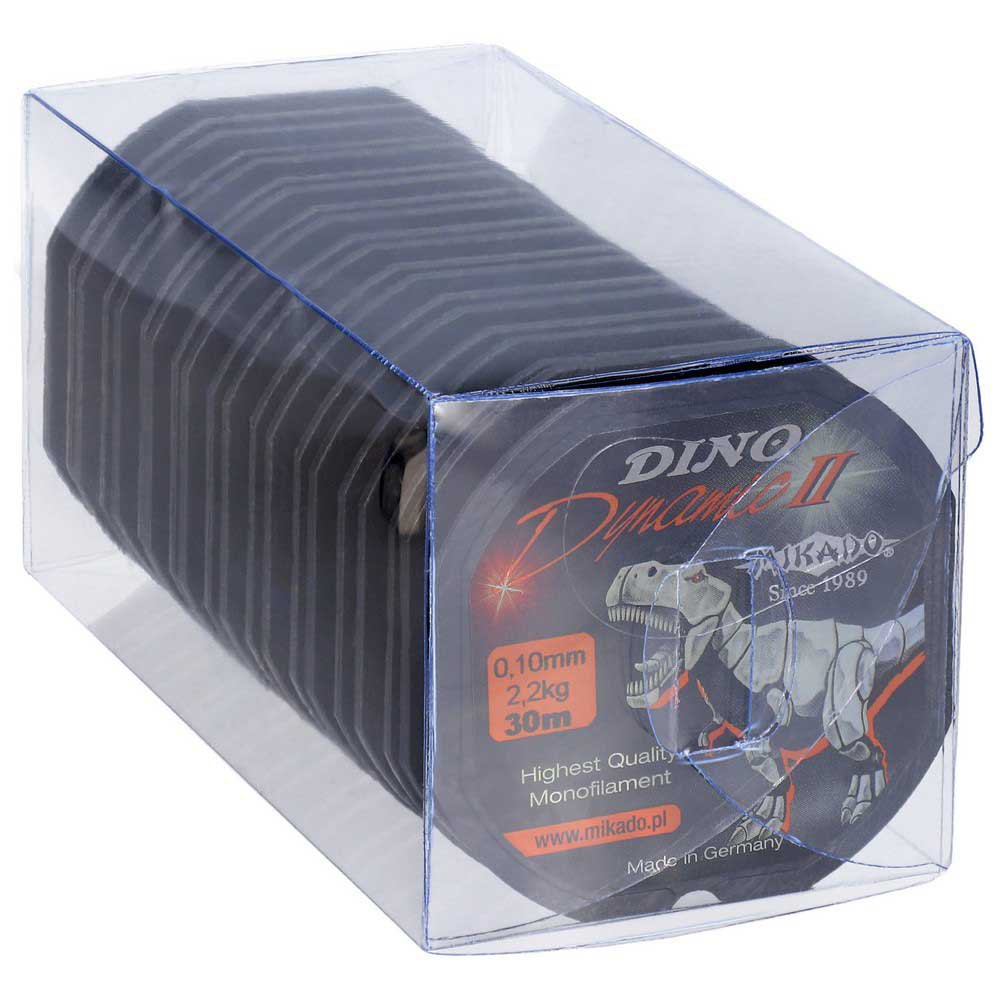 Купить Mikado ZLC2-016-P Dino Dynamic II Мононить 30 м Бесцветный Transparent 0.160 mm  7ft.ru в интернет магазине Семь Футов