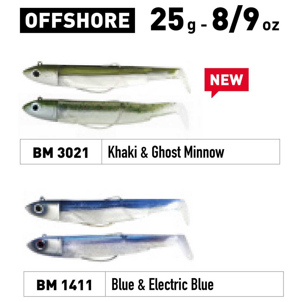 Купить Fiiish BM1411 Black Minnow Двойная комбинированная морская мягкая приманка 120 mm 25g Многоцветный Blue / Electric Blue 7ft.ru в интернет магазине Семь Футов