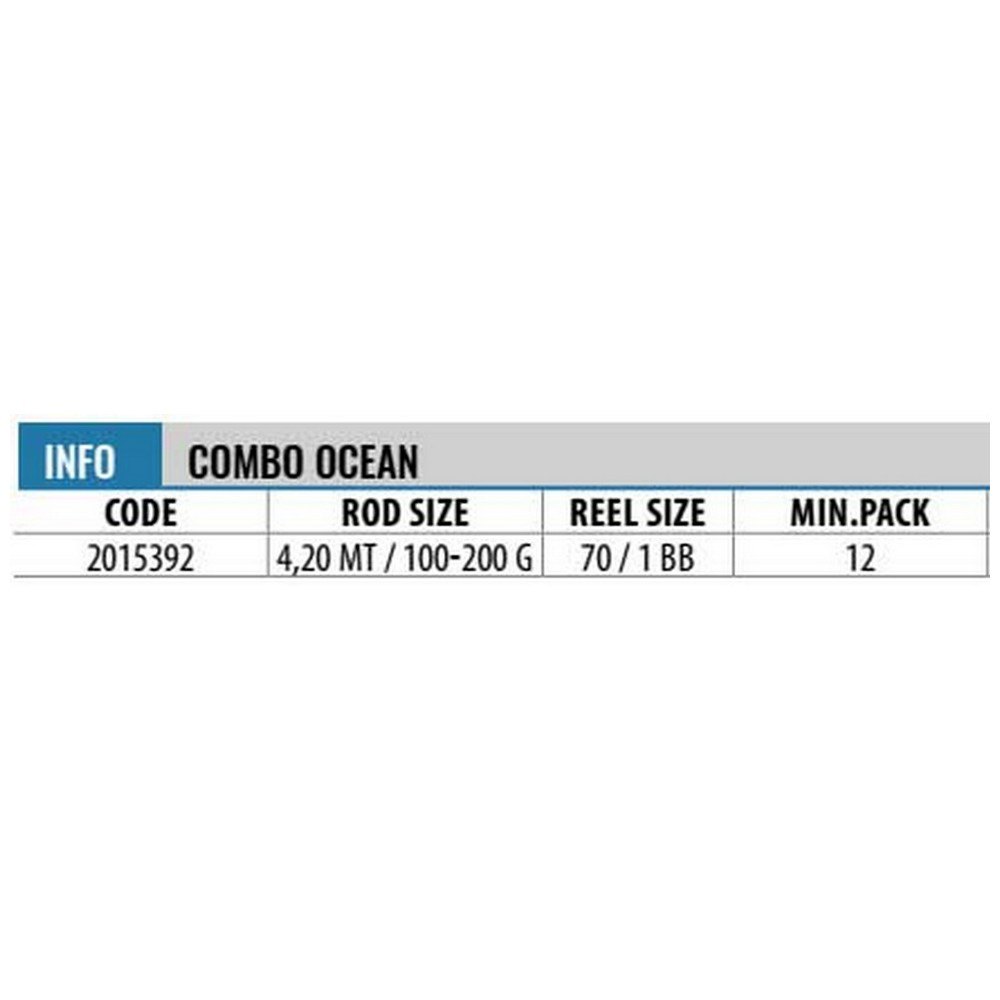 Купить Lineaeffe 2015392 Ocean Комбо для серфинга Серебристый Grey 4.20 m  7ft.ru в интернет магазине Семь Футов