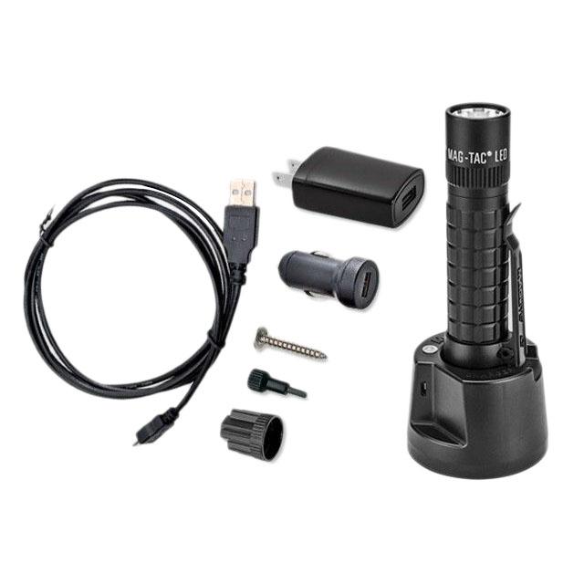 Купить Mag-Lite TRM4RE4 Mag Tac Rechargeable Черный  with Plain Bezel  7ft.ru в интернет магазине Семь Футов