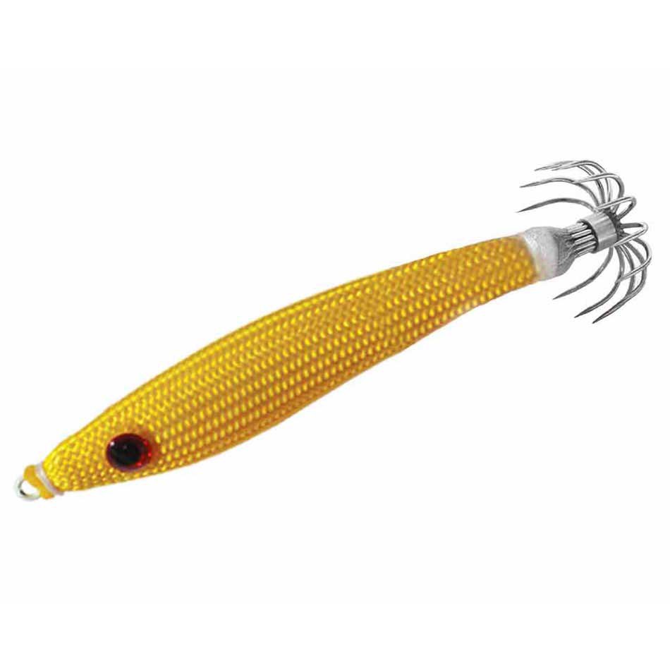 Купить DTD 40124-G Гавун Кальмар Джиг 55 Mm 27g Желтый Green 7ft.ru в интернет магазине Семь Футов