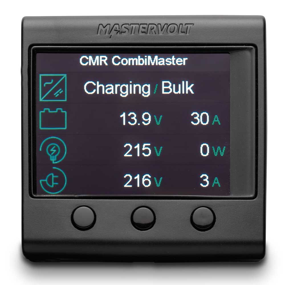 Купить Дисплей/панель управления (опт.) Mastervolt SmartRemote 77010500 72х72х29,4мм IP20 черный 10 шт. связь по MasterBus/CZone 7ft.ru в интернет магазине Семь Футов