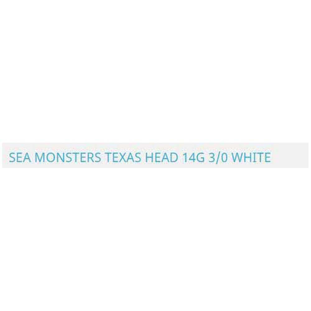 Купить Sea monsters SMTH2840W Texas Джиг-голова Белая  White 28 g  7ft.ru в интернет магазине Семь Футов