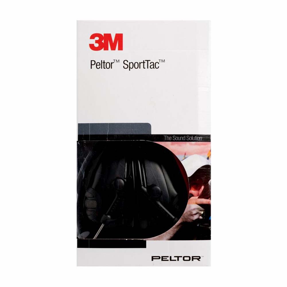 Купить 3m peltor 7000039607 SporTac Защита для ушей при стрельбе Черный Black 7ft.ru в интернет магазине Семь Футов