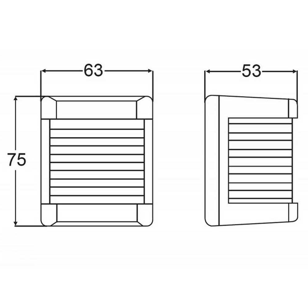 Купить Hella marine 4025403 3562 12V 10W Кормовой свет  Black 7ft.ru в интернет магазине Семь Футов