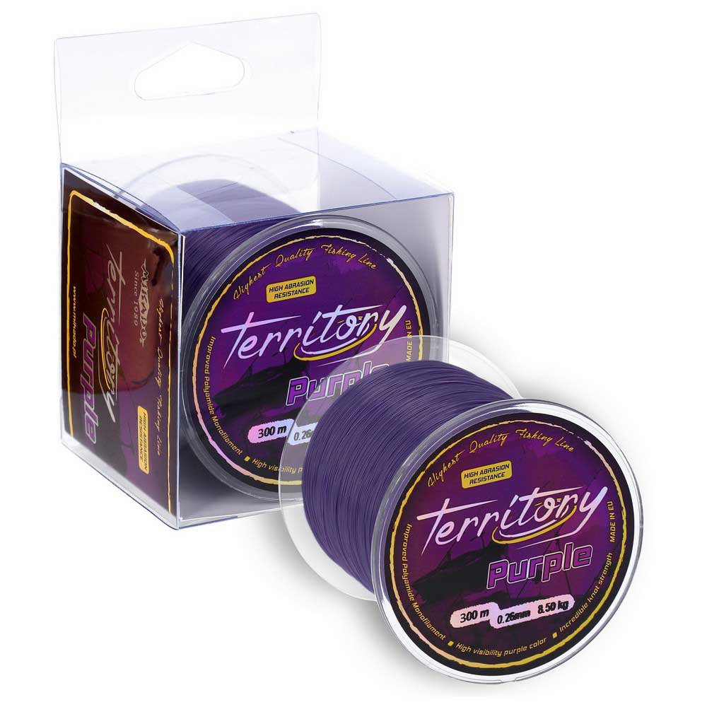 Купить Mikado ZTPUR3-040 Territory Мононить 300 м Фиолетовый Purple 0.400 mm  7ft.ru в интернет магазине Семь Футов
