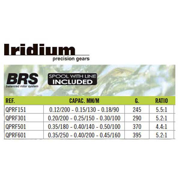 Купить Iridium QPRF601 Proton Спиннинговая Катушка Желтый 60  7ft.ru в интернет магазине Семь Футов