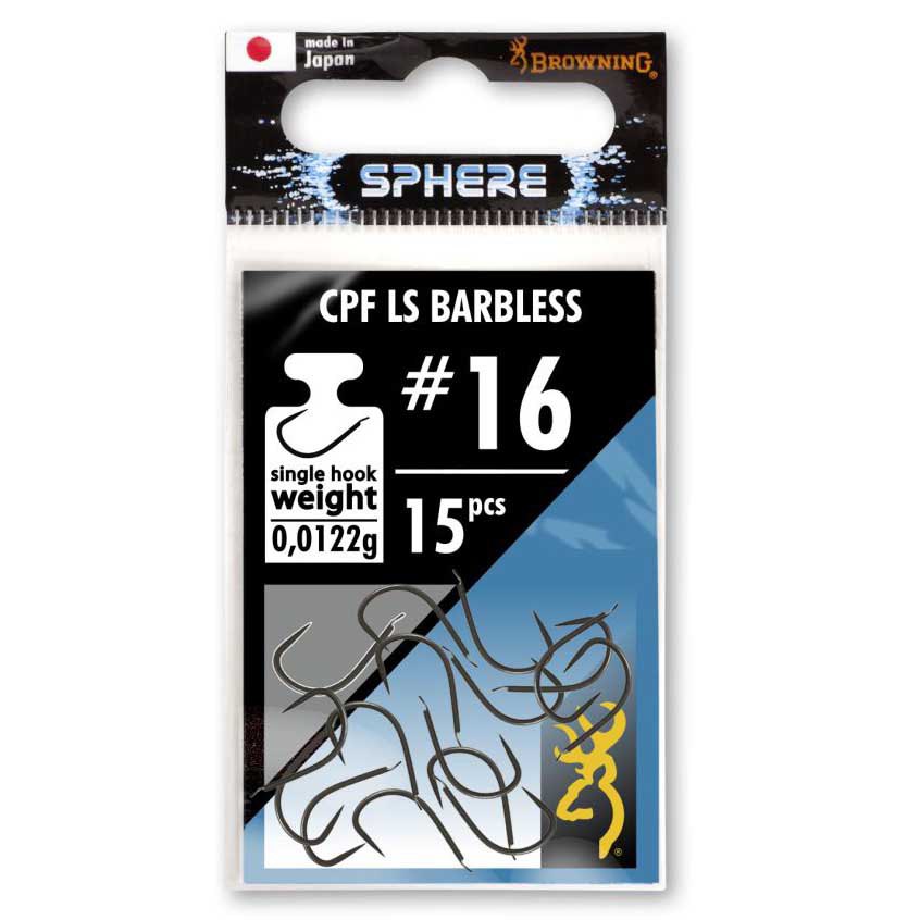 Купить Browning 4612013 Sphere CPF LS Barbless Крюк Черный  Black Nickel 13  7ft.ru в интернет магазине Семь Футов