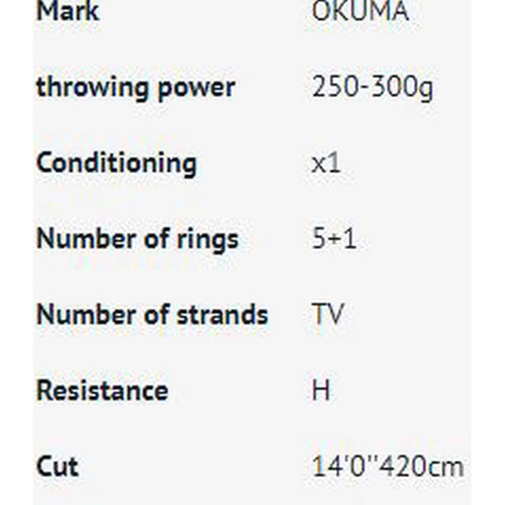 Купить Okuma THD-CF-1404H-T Thunder Feeder Tele Удочка Для Ловли Карпа Серебристый Black / Yellow 4.20 m  7ft.ru в интернет магазине Семь Футов