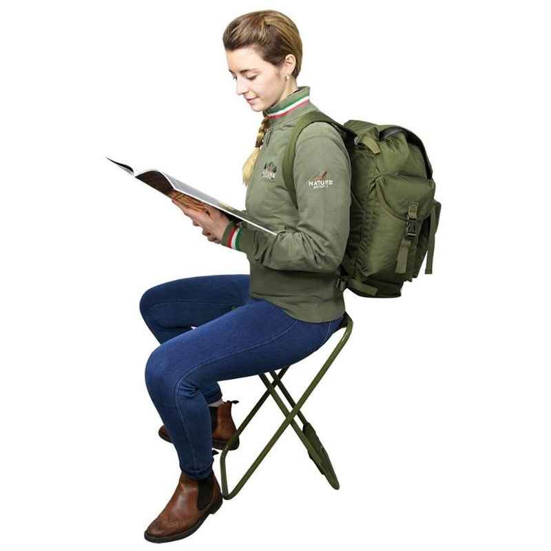 Купить Marsupio 801014 Logo 30L Рюкзак со стулом Зеленый Green 7ft.ru в интернет магазине Семь Футов