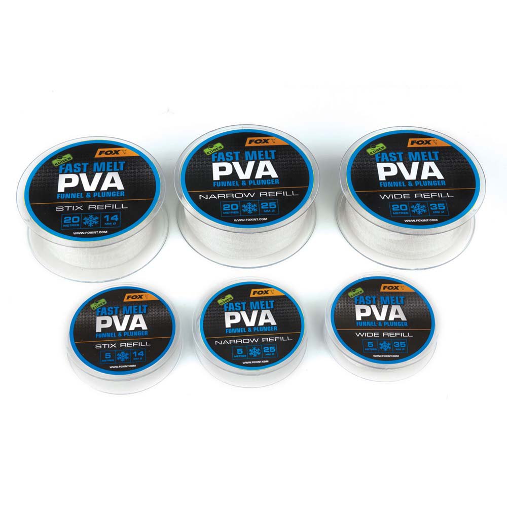 Купить Fox international CPV077 Edges Slow Melt Stix Refill 5 m Белая White 14 mm  7ft.ru в интернет магазине Семь Футов