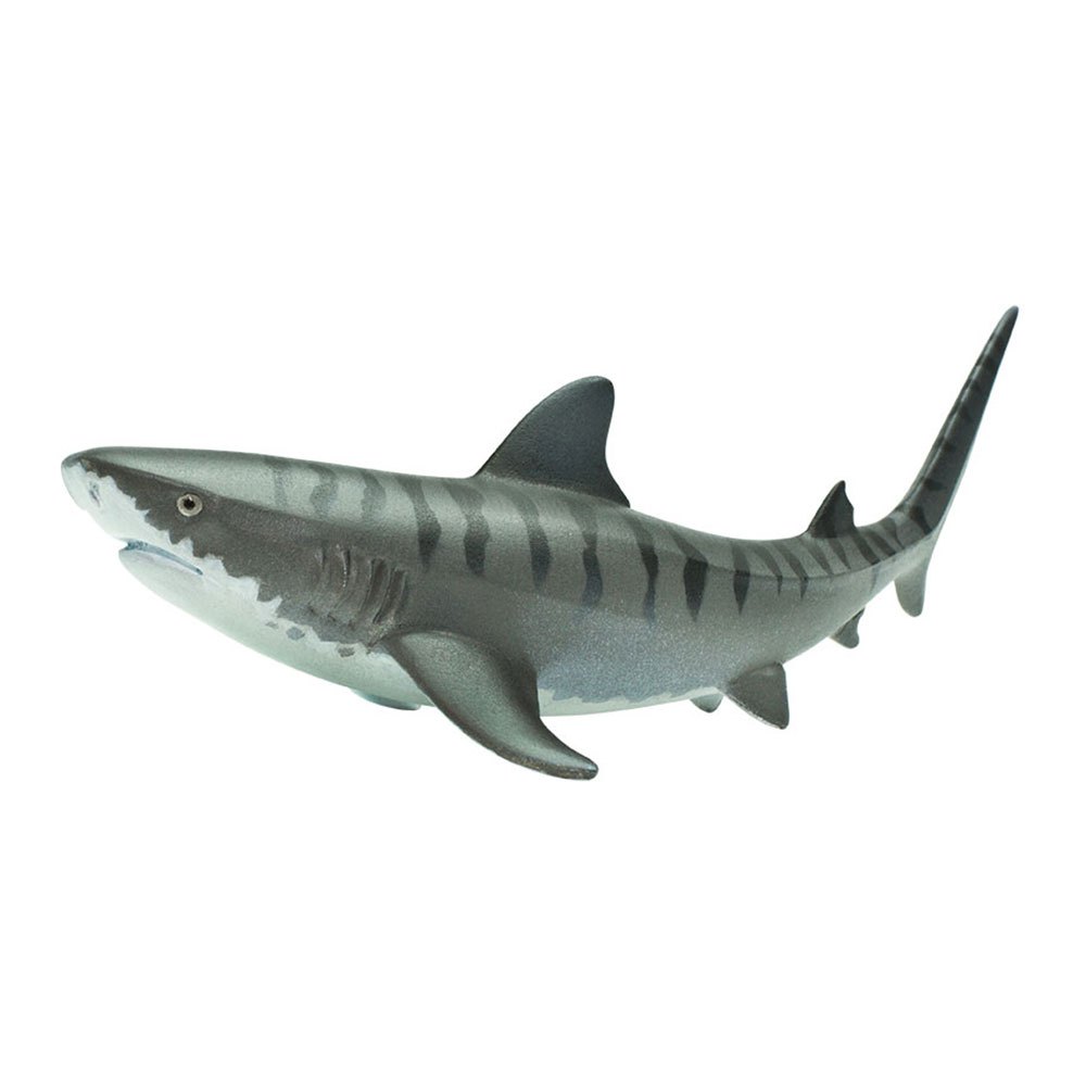 Купить Safari ltd S202229 Tiger Shark Sea Life Фигура Серый  Grey From 3 Years  7ft.ru в интернет магазине Семь Футов