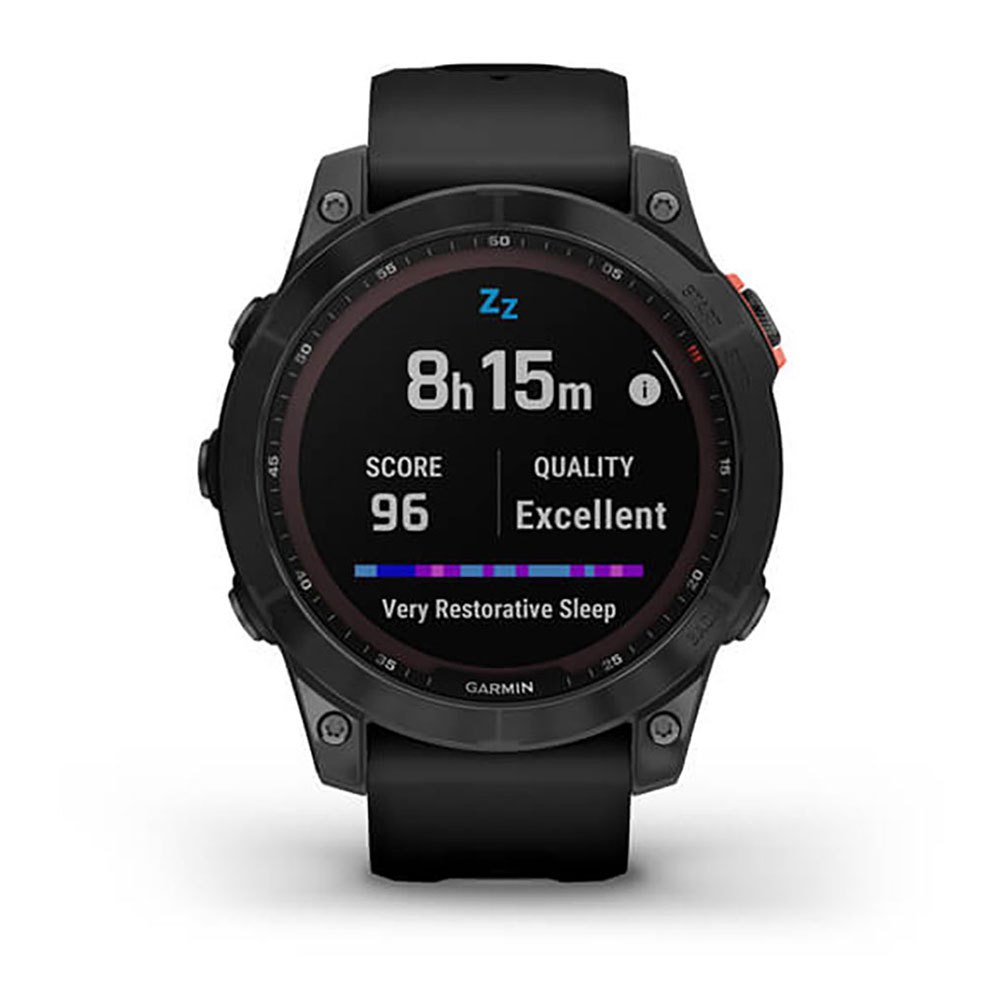 Купить Garmin 010-02540-11 Fenix 7 Solar Часы Черный  Slate Grey / Black 7ft.ru в интернет магазине Семь Футов