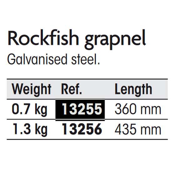 Купить Plastimo 13256 Rockfish Grapnel 1.3 Белая  1.3 kg  7ft.ru в интернет магазине Семь Футов