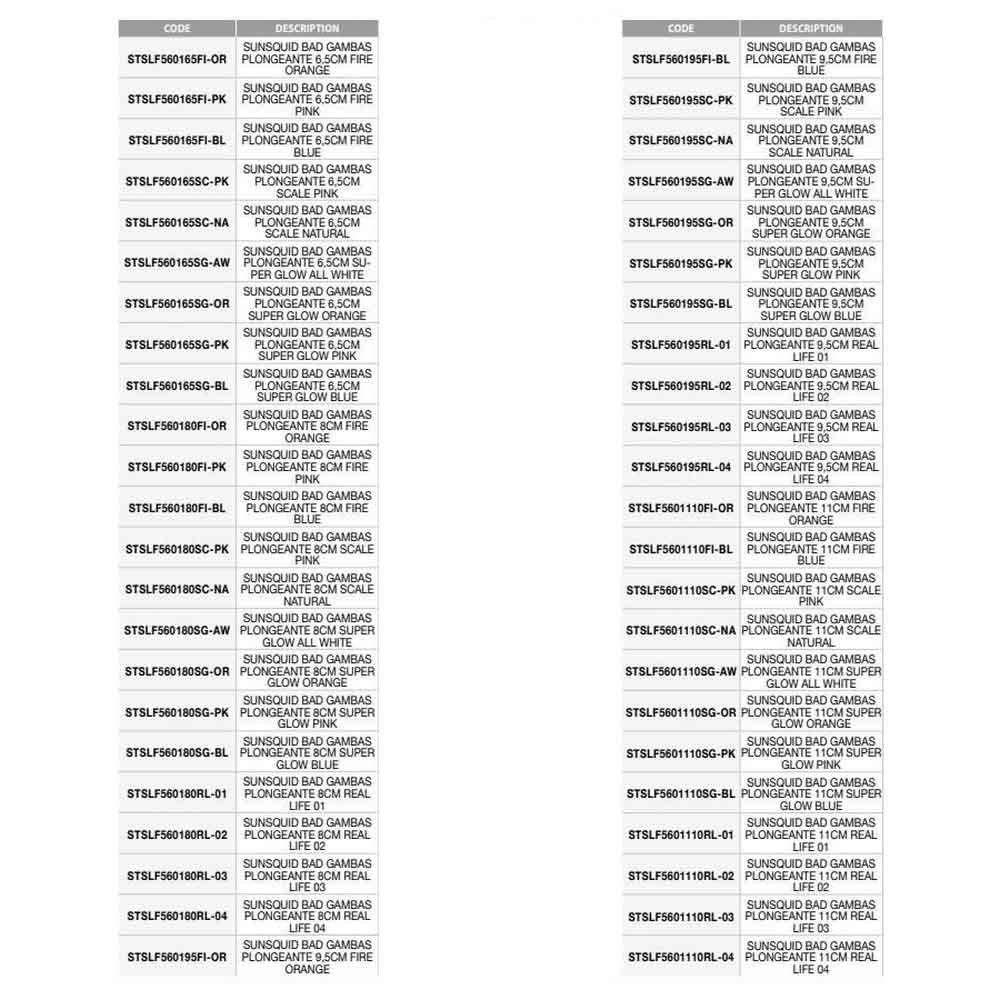 Купить Sunset STSLF560195RL-01 Sunsquid Bad Gambas Кальмар 95 Mm 15.2g Многоцветный 01 7ft.ru в интернет магазине Семь Футов